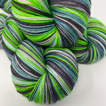 Load image into Gallery viewer, Self striping sock yarn- Pool Float Margarita Time