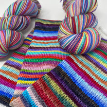 Load image into Gallery viewer, Ready to ship 46 Stripes-  2-3 row stripes “Forgot my own Birthday Again” colorway
