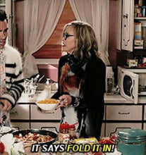 Load image into Gallery viewer, PREORDER “I Don’t Know How to Fold in Broken Cheese like that” 14 STRIPE !! Schitt’s Creek ❤️