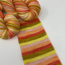 Load image into Gallery viewer, YELLOWSTONE SERIES Self striping sock yarn-Sunrise at the Bunkhouse