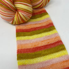 Load image into Gallery viewer, YELLOWSTONE SERIES Self striping sock yarn-Sunrise at the Bunkhouse
