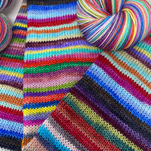 Load image into Gallery viewer, Ready to ship 46 Stripes-  2-3 row stripes “Forgot my own Birthday Again” colorway