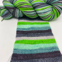 Load image into Gallery viewer, Self striping sock yarn- Pool Float Margarita Time