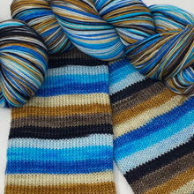 Load image into Gallery viewer, YELLOWSTONE SERIES Self striping sock yarn-Don’t Make me go Beth Dutton’s Poncho on you