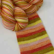 Load image into Gallery viewer, YELLOWSTONE SERIES Self striping sock yarn-Sunrise at the Bunkhouse