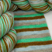 Load image into Gallery viewer, Self striping sock yarn- I Got My Toes in the Water