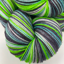 Load image into Gallery viewer, Self striping sock yarn- Pool Float Margarita Time