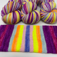 Load image into Gallery viewer, SPARKLE 2ply sock yarn “I knew it, I knew You” Toy Story 5 Colorway