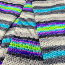 Load image into Gallery viewer, WORSTED 1 KNOT DISCOUNT Self striping yarn- Don’t Stop Believing
