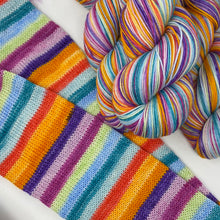 Load image into Gallery viewer, Self striping sock yarn-A case of the December Twenty Sixies
