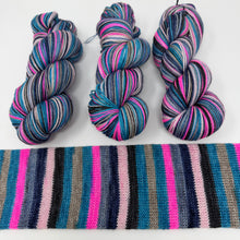 Load image into Gallery viewer, RESERVED FOR ALLY Old Faithful 75/25 Sock Sets- Islands in the Stream w/ Silver Fox mini 🩷
