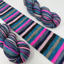Load image into Gallery viewer, RESERVED FOR ALLY Old Faithful 75/25 Sock Sets- Islands in the Stream w/ Silver Fox mini 🩷
