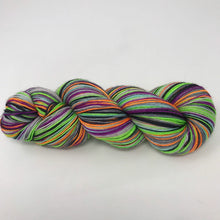 Load image into Gallery viewer, Self striping sock yarn- I ain’t afraid of no ghost
