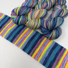Load image into Gallery viewer, 80/20 SW/NYLON 2ply sock yarn  “Lord Have Mercy, Baby’s Got Her Blue Jeans On”
