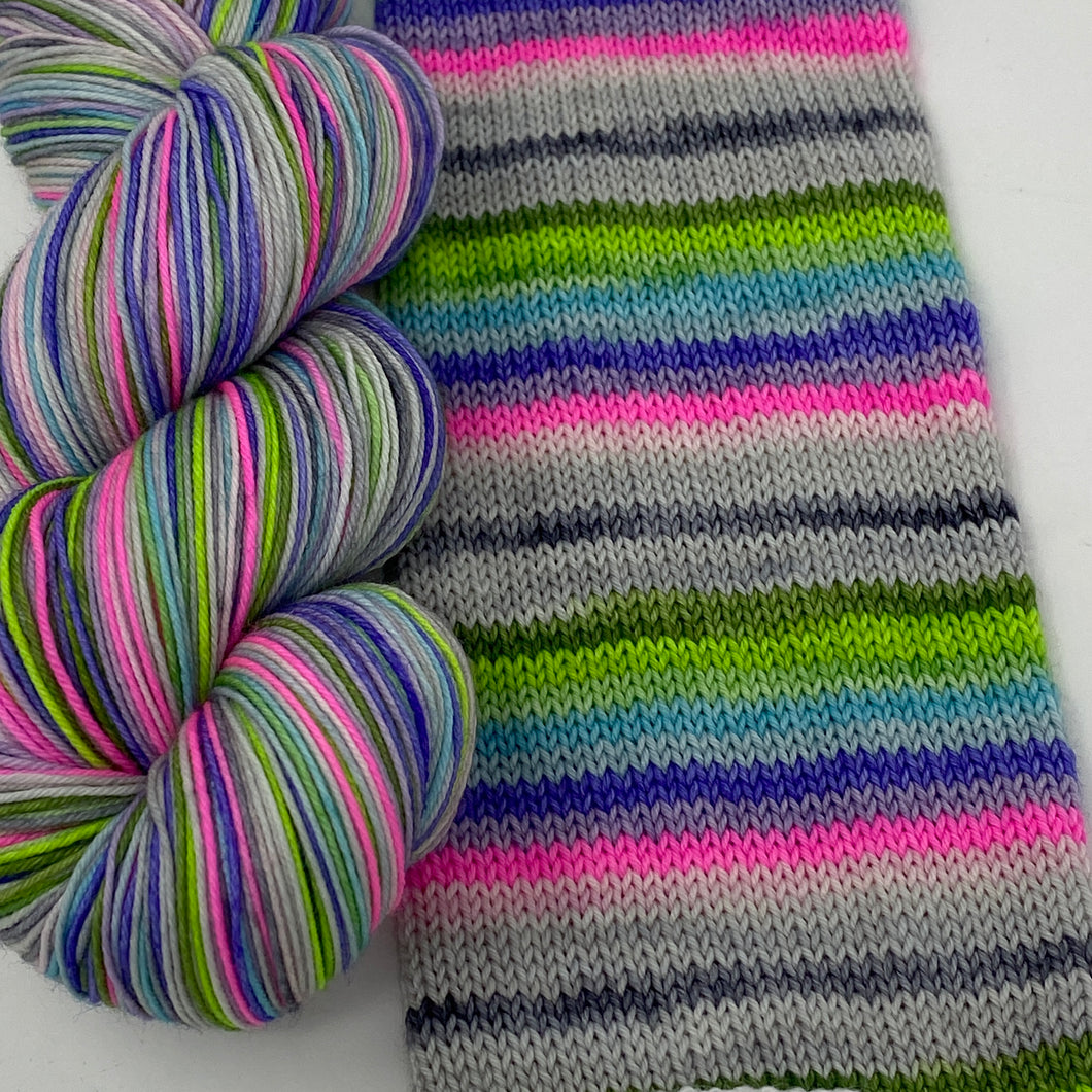 Self striping sock yarn- Sweet!