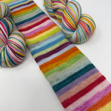 Load image into Gallery viewer, << MOHAIR sock yarn!>>TWO KNOT DISCOUNT “Cheap Shades and a Tattoo and a Yoohoooo!”

