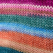 Load image into Gallery viewer, Self striping sock yarn- Weird is Cool, Man

