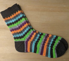 Load image into Gallery viewer, Self striping sock yarn- I ain’t afraid of no ghost
