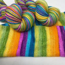 Load image into Gallery viewer, Self striping sock yarn- A1A Beachfront Avenue
