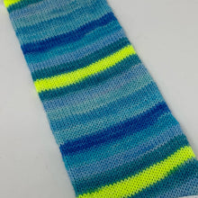 Load image into Gallery viewer, Self striping sock yarn- Everybody Wants to Rule the World Gen X series Tears for Fears
