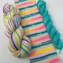 Load image into Gallery viewer, Unicorn Tail New “OLD” Colorway sock sets :) AQUA MINI
