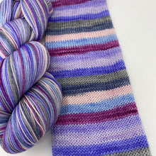 Load image into Gallery viewer, Self striping sock yarn- Crazy For You- Gen X series Madonna
