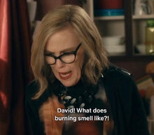 Load image into Gallery viewer, PREORDER “I Don’t Know How to Fold in Broken Cheese like that”  14 STRIPE !! Schitt’s Creek ❤️
