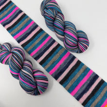 Load image into Gallery viewer, RESERVED FOR ALLY Old Faithful 75/25 Sock Sets- Islands in the Stream w/ Silver Fox mini 🩷
