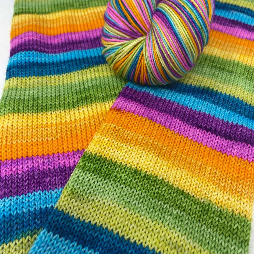 Self striping sock yarn- A1A Beachfront Avenue