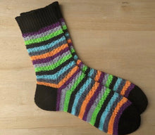 Load image into Gallery viewer, Self striping sock yarn- I ain’t afraid of no ghost
