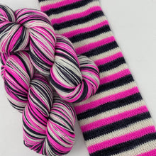 Load image into Gallery viewer, Self striping sock yarn- I Heart Jake Ryan
