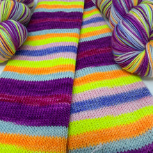 Load image into Gallery viewer, SPARKLE 2ply sock yarn “I knew it, I knew You” Toy Story 5 Colorway
