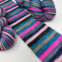 Load image into Gallery viewer, RESERVED FOR ALLY Old Faithful 75/25 Sock Sets- Islands in the Stream w/ Silver Fox mini 🩷
