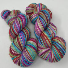 Load image into Gallery viewer, Self striping sock yarn- Hungry Eyes (Dirty Dancing) GenX series
