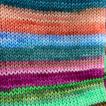 Load image into Gallery viewer, Self striping sock yarn- Weird is Cool, Man
