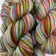 Load image into Gallery viewer, Self striping sock yarn- Old Farm Witches
